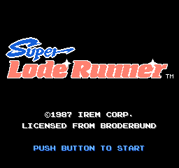 Super Lode Runner screenshot 4 for Famicom Disk System